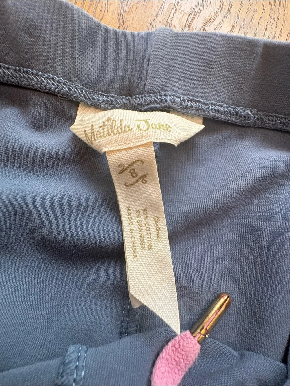 Matilda Jane Size 8 Girls Leggings Lot 4 Pair Velour Ruffles Stripes Crops EUC